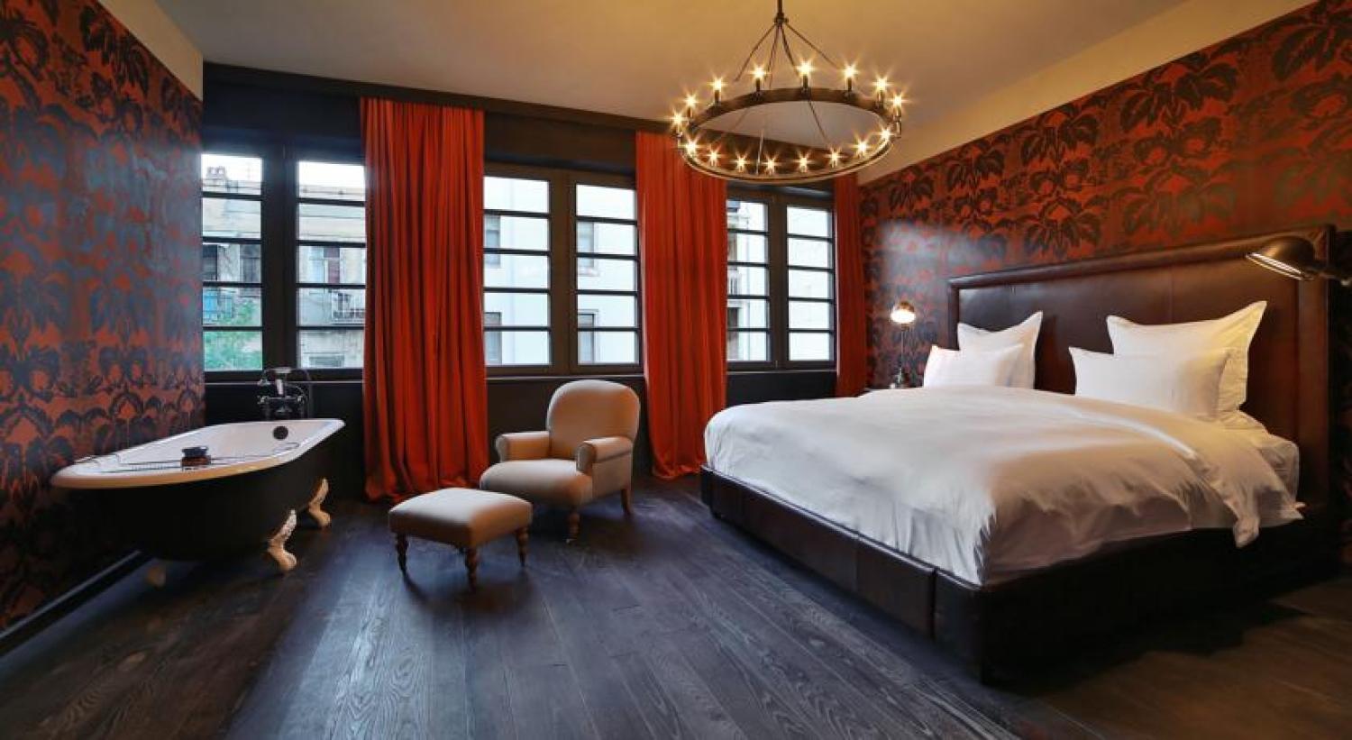 Rooms Hotel Tbilisi Exteriér fotografie A room at the Hotel